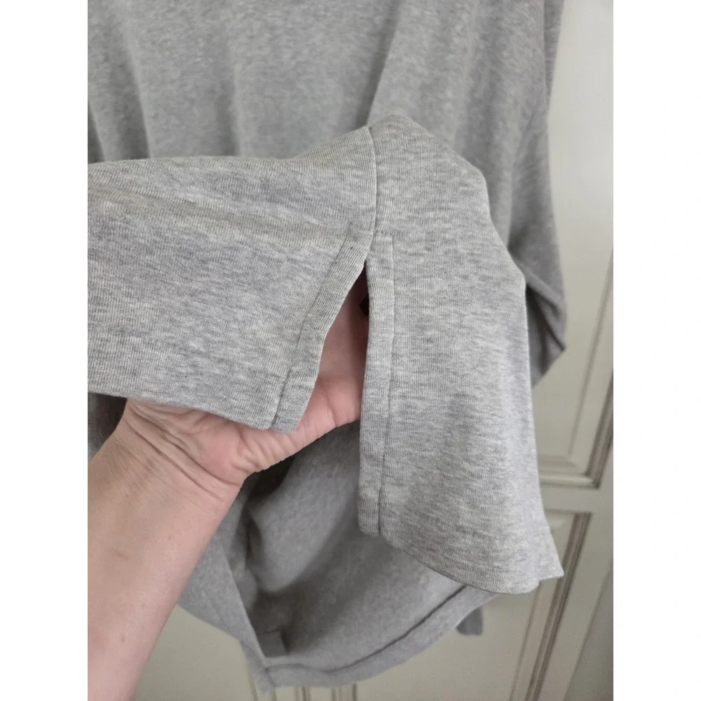 Ralph Lauren Long Sleeve Polo Shirt‎ 2xl Soft Heathered Light Grey Blue Pony